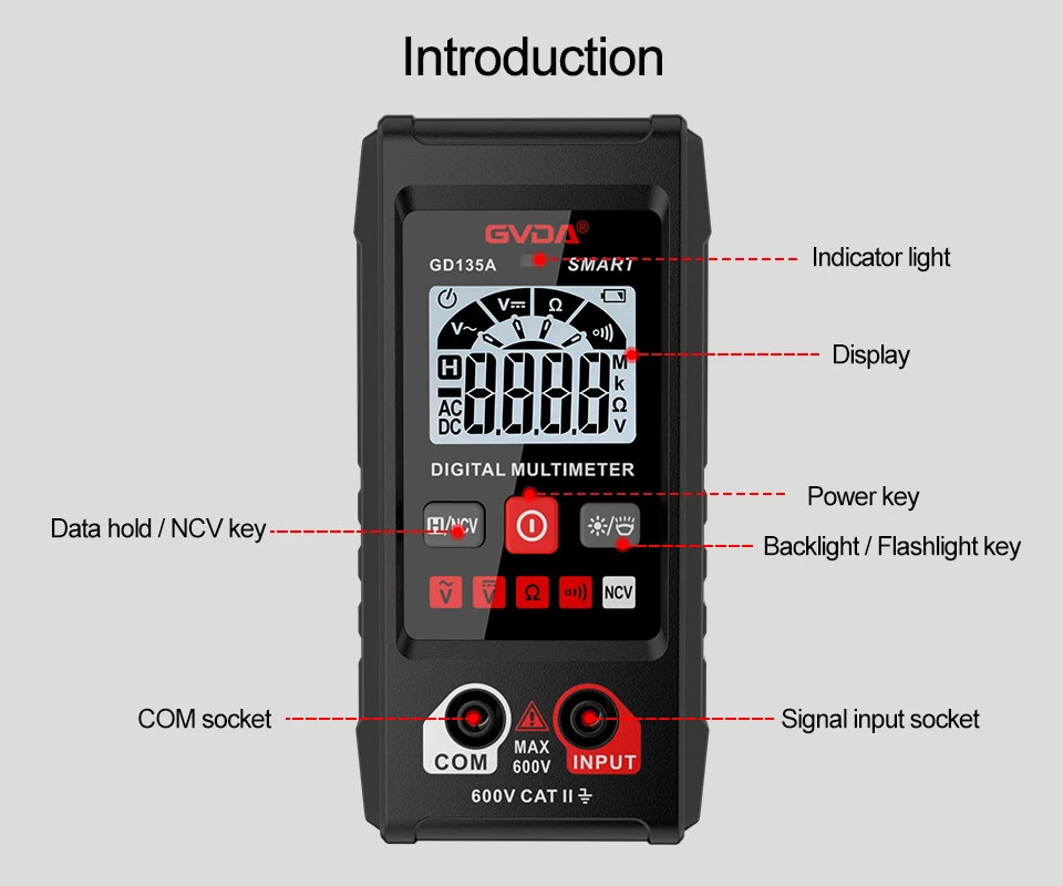 11 digital multimeter ac voltage