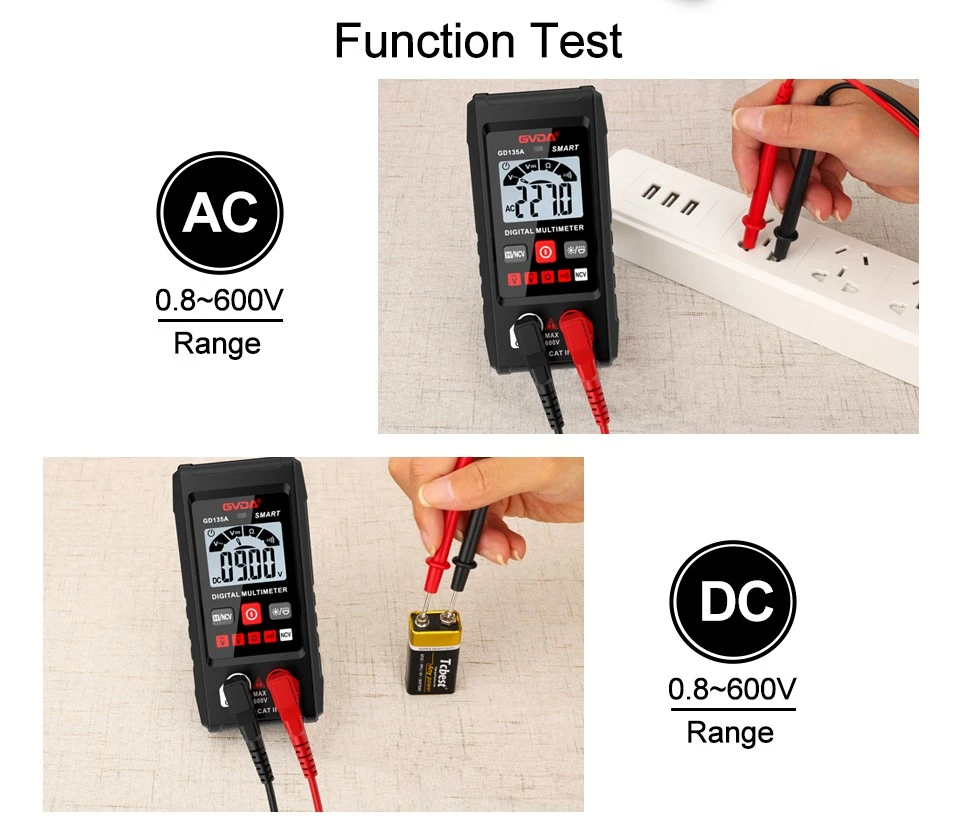 9 small digital multimeter