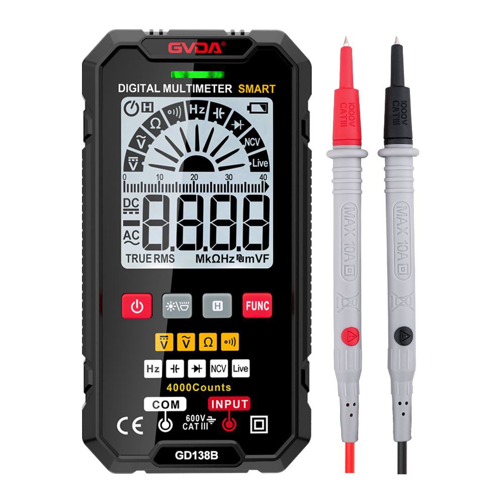Saabub uus digitaalne multimeeter GVDA GD138B