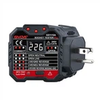 Elektrooniline pistikupesa tester koos GFCI kontrolliga