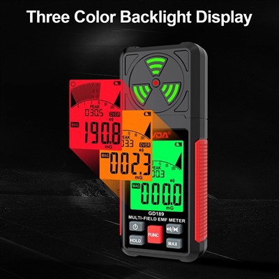 Portable 3 in 1 Digital EMF Meter